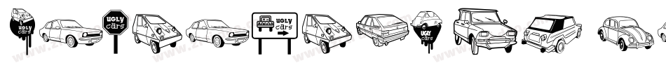 Fantastique Cars字体转换
